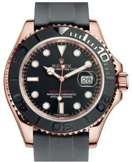 Rolex Yacht-Master 40 116655 Rose gold Black