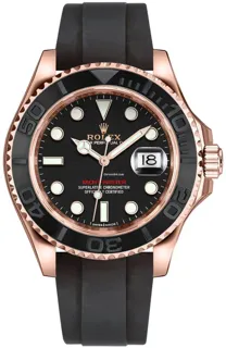 Rolex Yacht-Master 40 116655 Rose gold Black