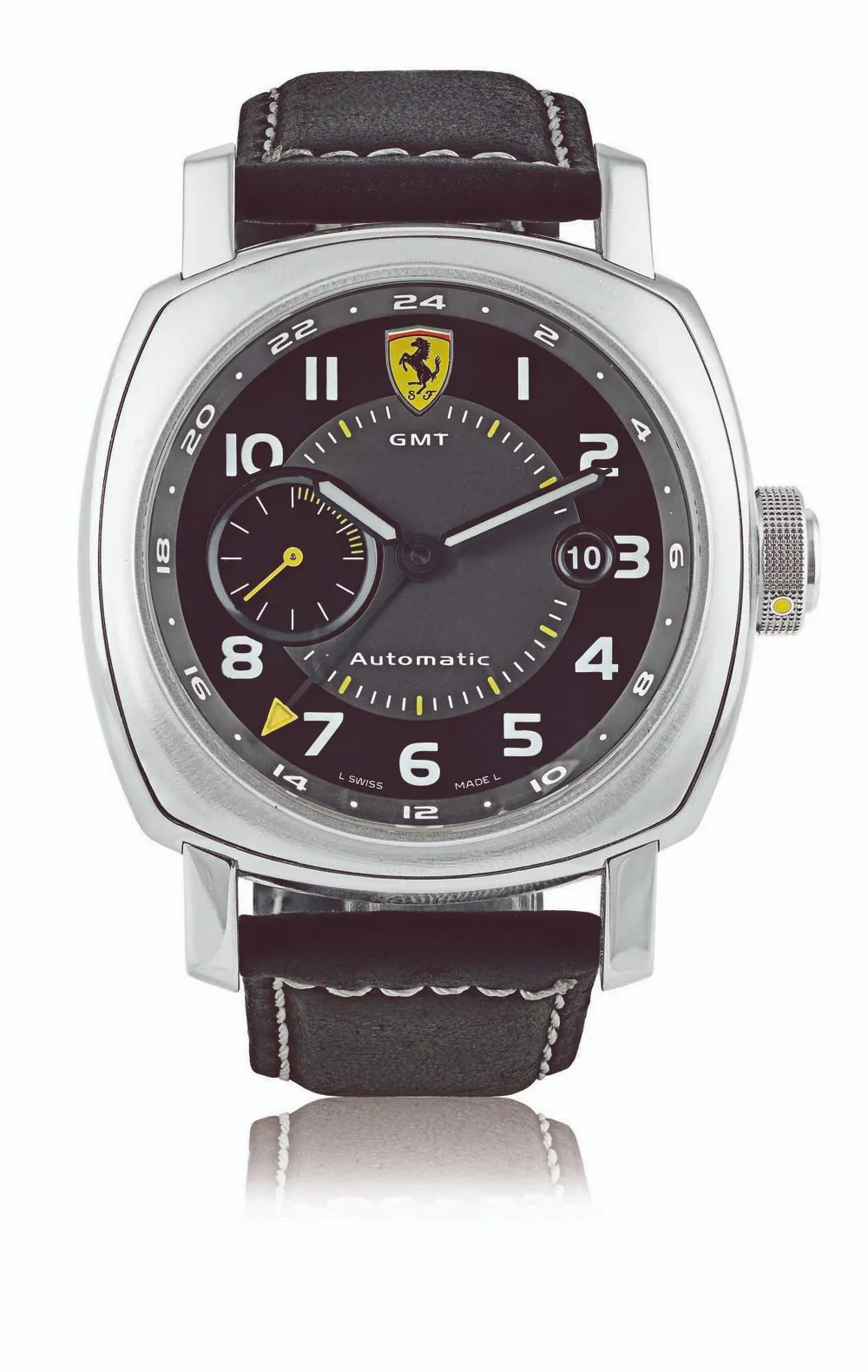 Panerai Ferrari Scuderia GMT FER00009 45mm Stainless steel Black