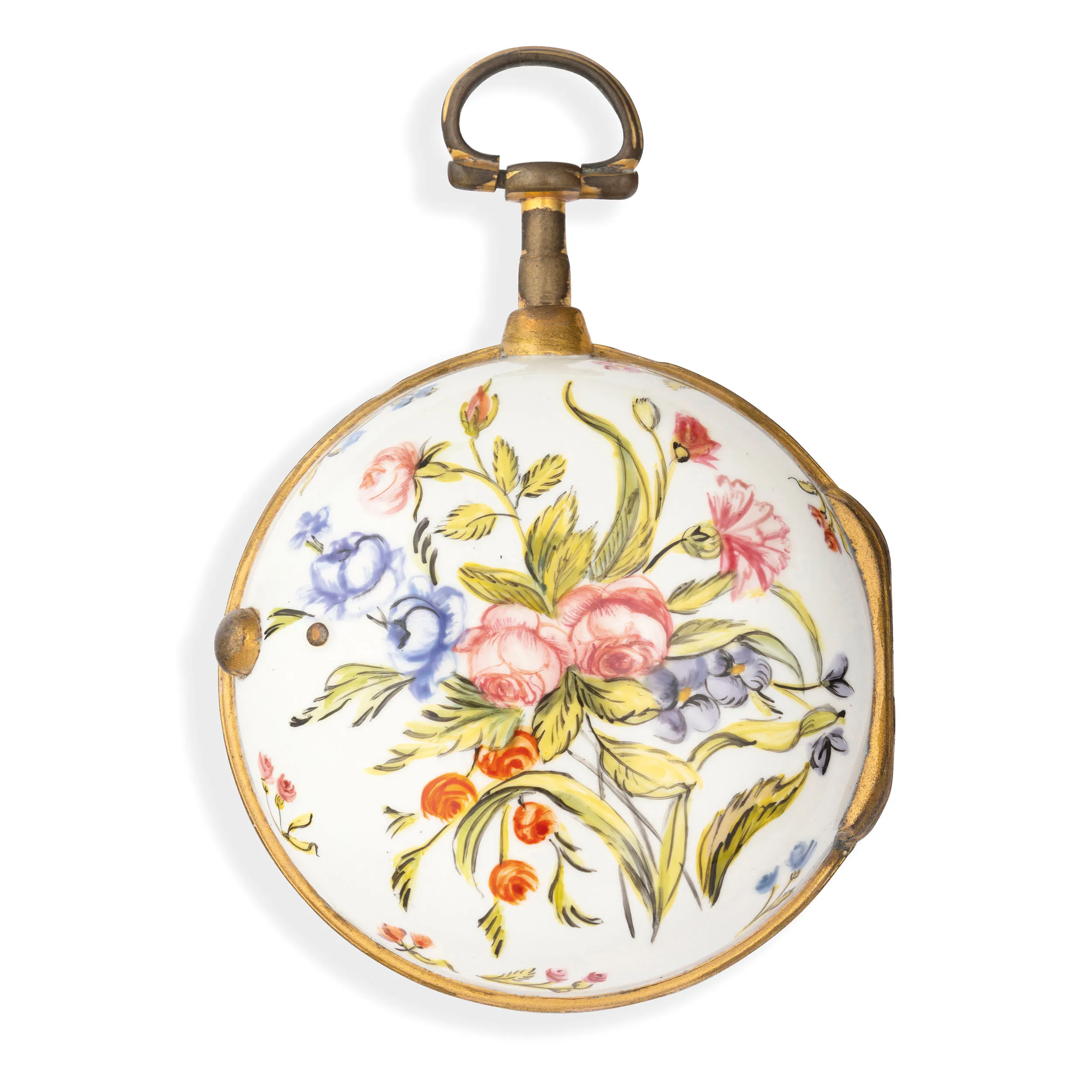 Thomas Smith 51mm Gilt-metal and Enamel White 2