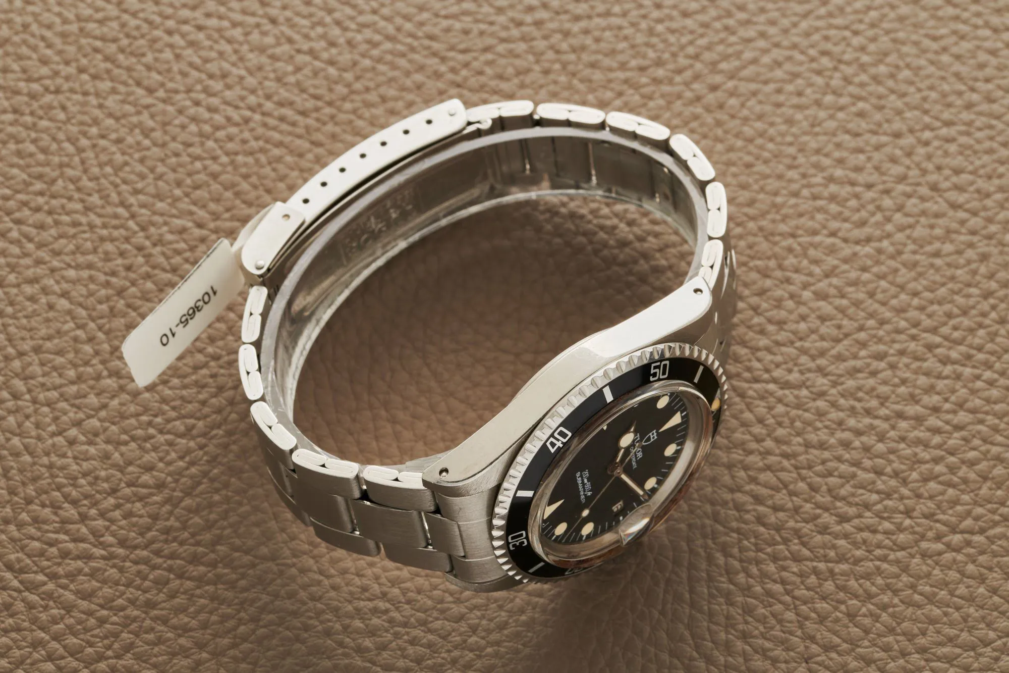 Tudor Prince Oysterdate Submariner 76100 39.5mm Stainless steel and aluminum Black 2