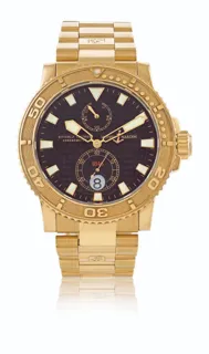 Ulysse Nardin Maxi Marine Diver 266-33-8/92 Rose gold Black