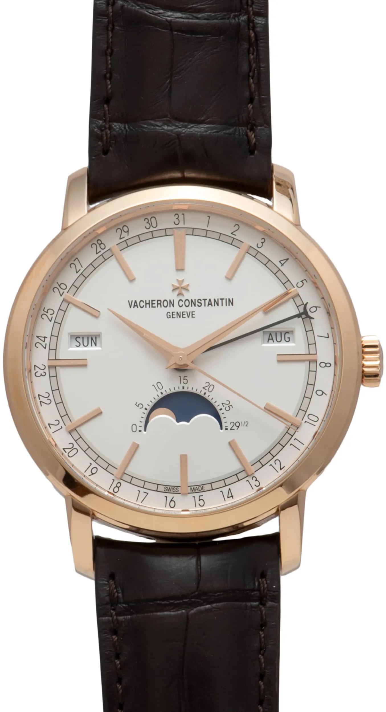 Vacheron Constantin Traditionnelle 41mm Rose gold Silver