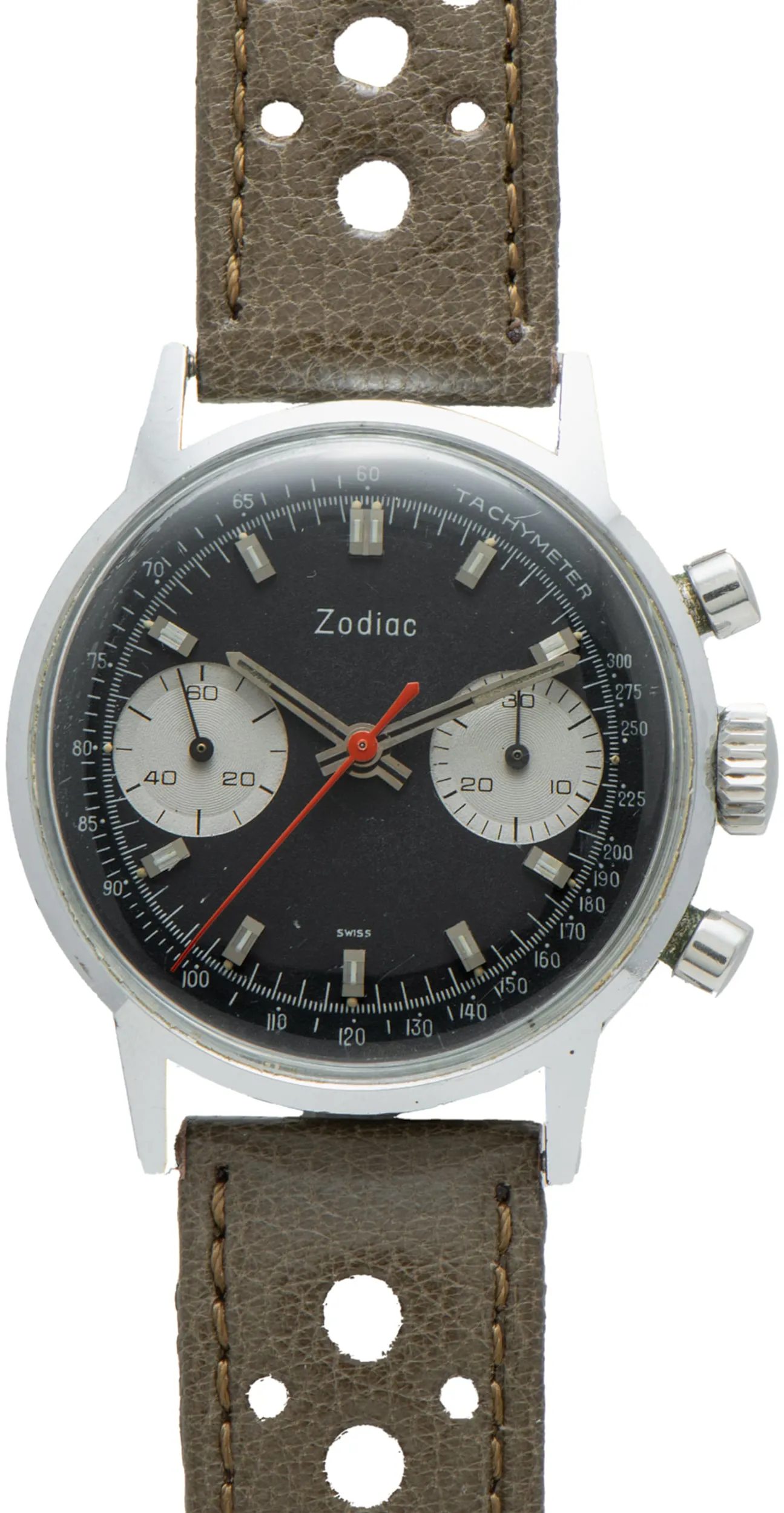 Zodiac Pre-Owned Zodiac 36mm Stainless steel Black