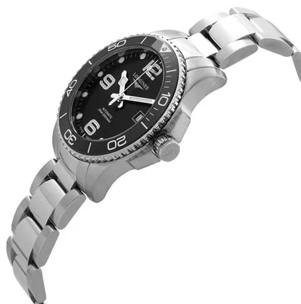 Longines HydroConquest L37804566 39mm Stainless steel Black 2