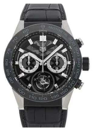 TAG Heuer Carrera CAR5A8Y.FC6377 45mm Titanium Black