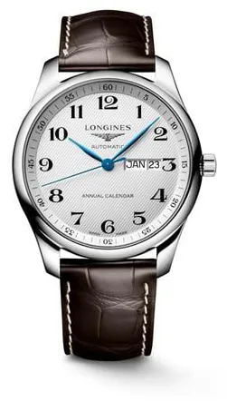 Longines Master Collection L2.910.4.78.3 40mm Stainless steel Silver