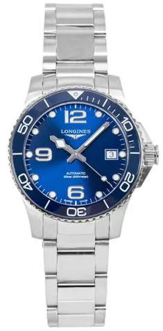 Longines HydroConquest L37804966 39mm Stainless steel Blue 3