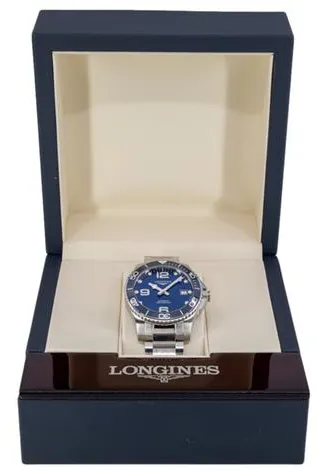 Longines HydroConquest L37804966 39mm Stainless steel Blue 8