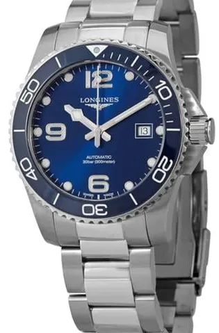 Longines HydroConquest L3.781.4.96.6 41mm Stainless steel Blue