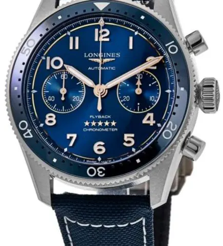 Longines Spirit L38214932 42mm Stainless steel Blue