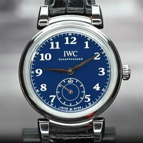 IWC Da Vinci IW358102 40.5mm Stainless steel Blue