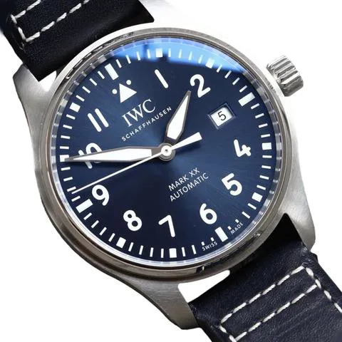 IWC Pilot Mark IW3282-03 40mm Stainless steel Blue 1