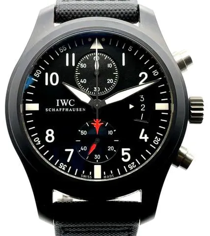 IWC Pilot Chronograph Top Gun IW388001 46mm Ceramic Black