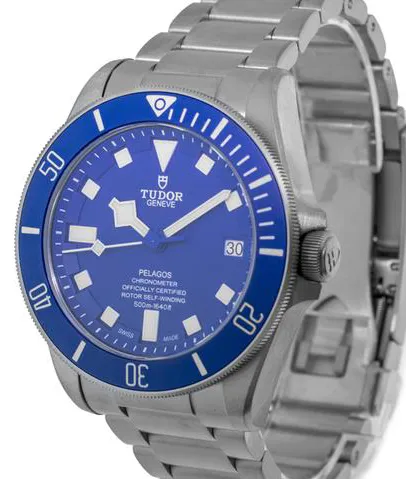 Tudor Pelagos M25600TB-0001 42mm Titanium and Stainless steel Blue