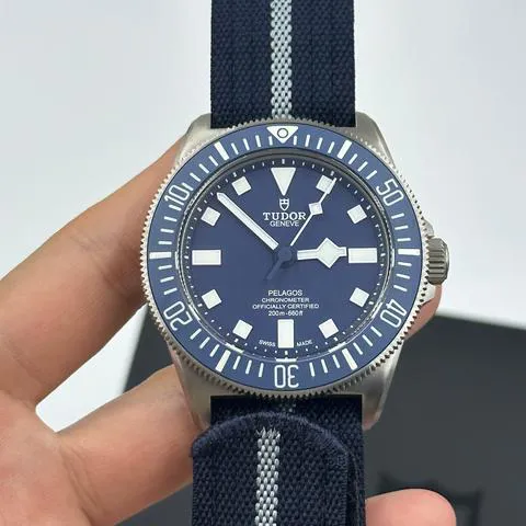 Tudor Pelagos 25707B/24 Titanium Blue 13