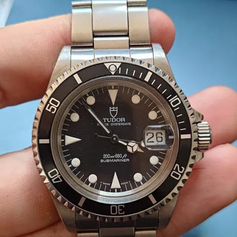 Tudor Submariner 79090 40mm Stainless steel Black