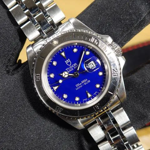 Tudor Prince Date 73190 39mm Stainless steel Blue