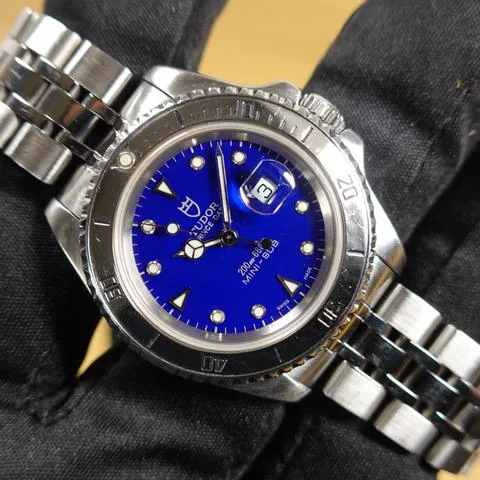 Tudor Prince Date 73190 39mm Stainless steel Blue 11