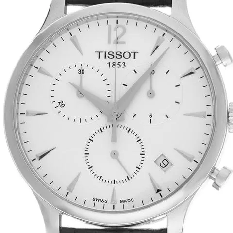 Tissot Tradition T063.617.16.037.00 42mm Stainless steel Silver