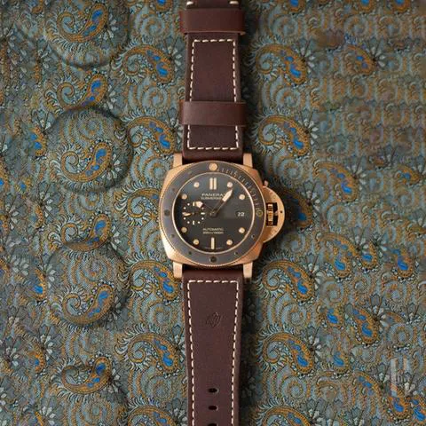 Panerai Submersible PAM 00968 47mm Bronze Brown