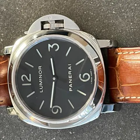 Panerai Luminor Base PAM 00112 44mm Stainless steel Black