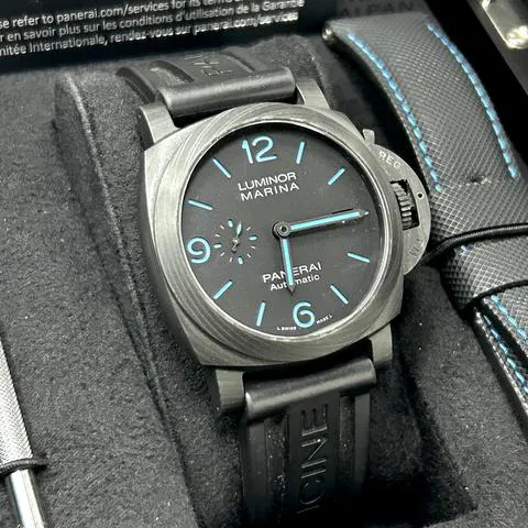 Panerai Luminor GMT Automatic PAM 01661 44mm Carbon fiber Black 7