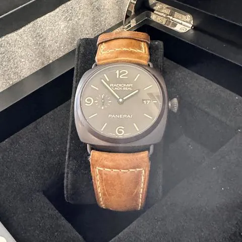 Panerai Radiomir Black Seal 3 Days Aut PAM 00505 45mm Ceramic Brown