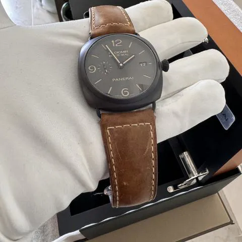 Panerai Radiomir Black Seal 3 Days Aut PAM 00505 45mm Ceramic Brown 5