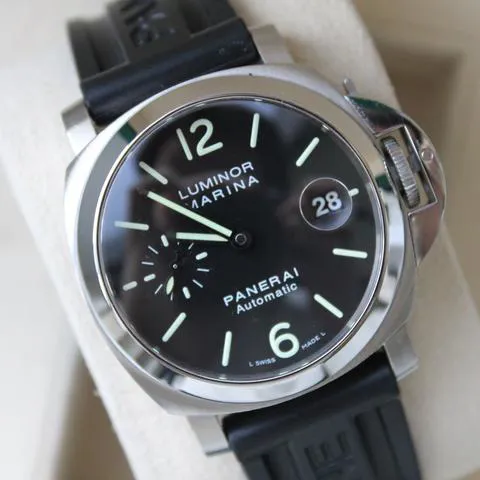 Panerai Luminor Marina Automatic PAM 00048 40mm Stainless steel Black 5