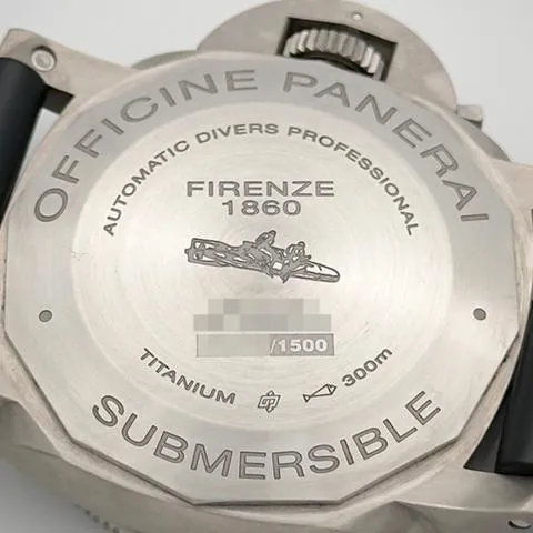 Panerai Submersible PAM 01305 47mm Titanium Black 9