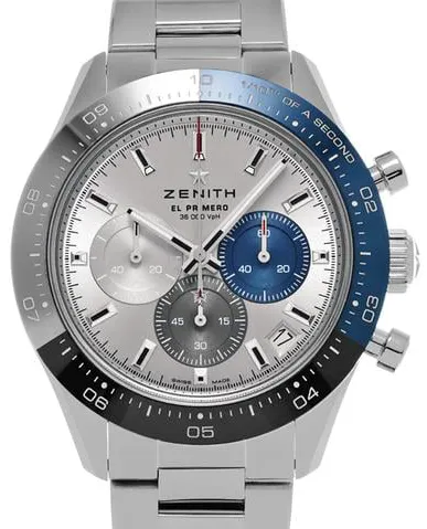 Zenith Chronomaster Sport 03.3103.3600/69.M3100 41mm Stainless steel Silver