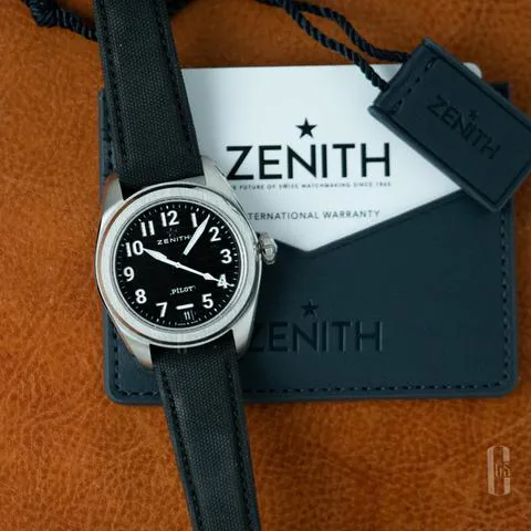 Zenith Pilot 03.4000.3620/21.I001 40mm Stainless steel Black 1