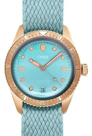 Oris Divers Sixty Five 01 733 7771 3155-07 3 19 02BRS 25.5mm Bronze Blue