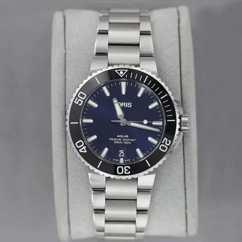 Oris Aquis 01 733 7732 4135-07 8 21 05PEB 25.5mm Stainless steel Blue