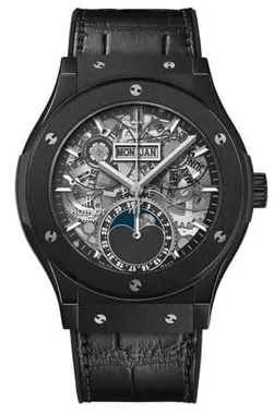 Hublot Classic Fusion Aerofusion 517.CX.0170.LR 45mm Black ceramic Transparent