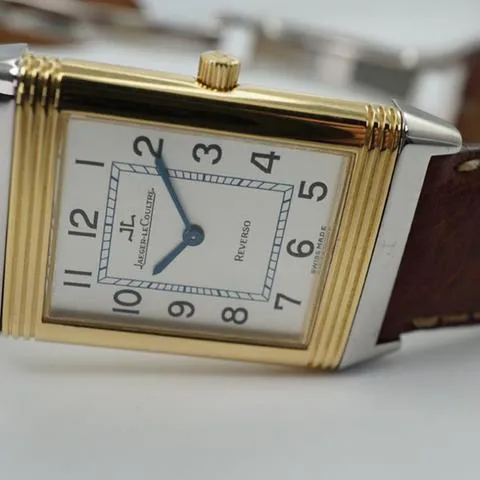 Jaeger-LeCoultre Reverso Classique 250.5.08 23mm Yellow gold and stainless steel Silver 4