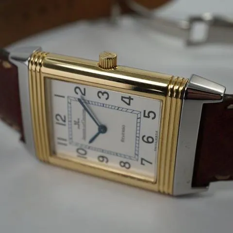 Jaeger-LeCoultre Reverso Classique 250.5.08 23mm Yellow gold and stainless steel Silver 8