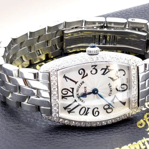 Franck Muller Cintree Curvex 1752 QZ D 25mm Stainless steel Silver 1