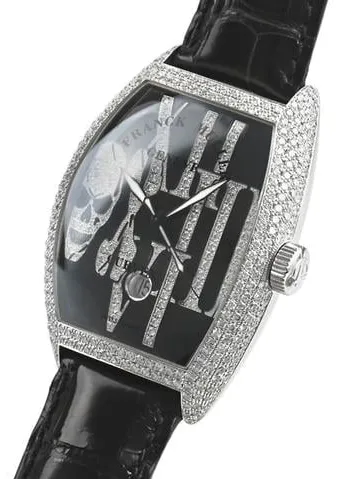 Franck Muller 8880 SC DT GOTH D CD 1 55.5mm White gold Black