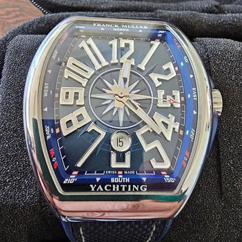 Franck Muller Vanguard V 45 SC DT 44mm Stainless steel Blue 2