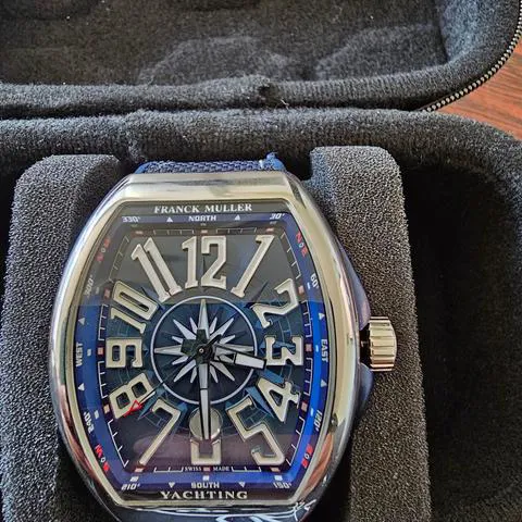 Franck Muller Vanguard V 45 SC DT 44mm Stainless steel Blue 16