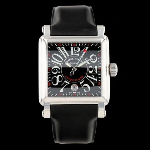 Franck Muller Conquistador Cortez 10000 H SC 41mm Stainless steel Black