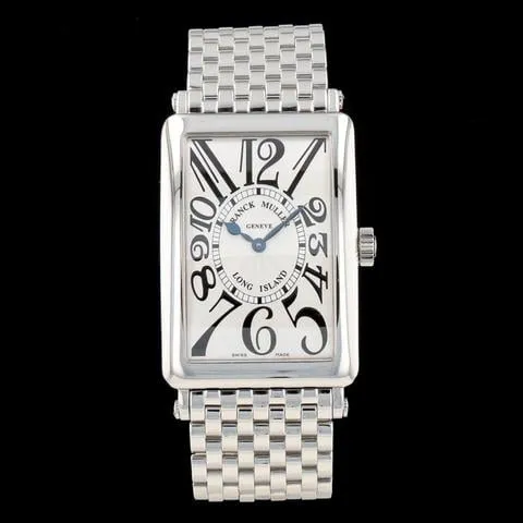 Franck Muller Long Island 1002 QZ 41mm Stainless steel Gray