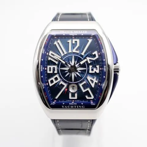 Franck Muller Vanguard V45 SC DT AC BL 45mm Stainless steel Blue