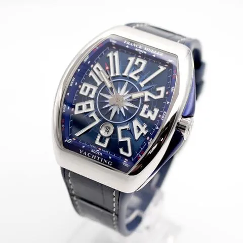 Franck Muller Vanguard V45 SC DT AC BL 45mm Stainless steel Blue 1