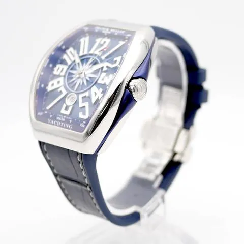 Franck Muller Vanguard V45 SC DT AC BL 45mm Stainless steel Blue 8