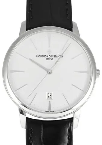 Vacheron Constantin Patrimony 85180/000G-9230 40mm White gold Silver