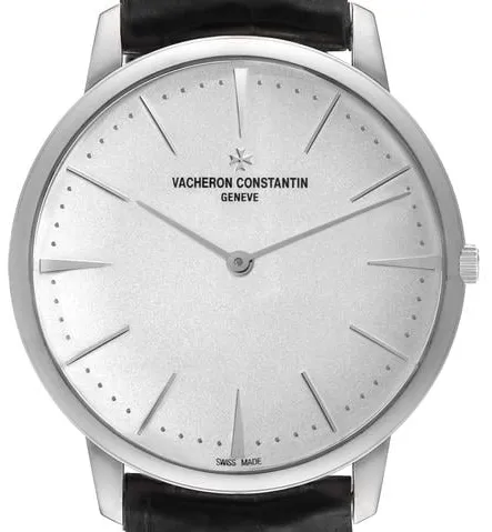 Vacheron Constantin Patrimony 81180/000G-9117 40mm White gold Silver