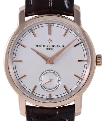 Vacheron Constantin Traditionnelle 82172/000R-9382 38mm Rose gold Silver